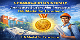 Chandigarh University Architecture Student Wins Prestigious IIA Medal for Excellence